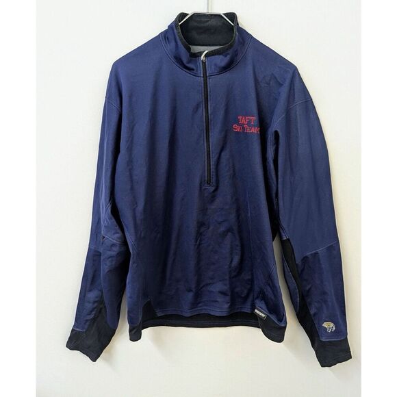 Mens Mountain Hardwear Softshell 1/4 Zip Pullover Windstopper Windbreaker XL - Picture 1 of 11